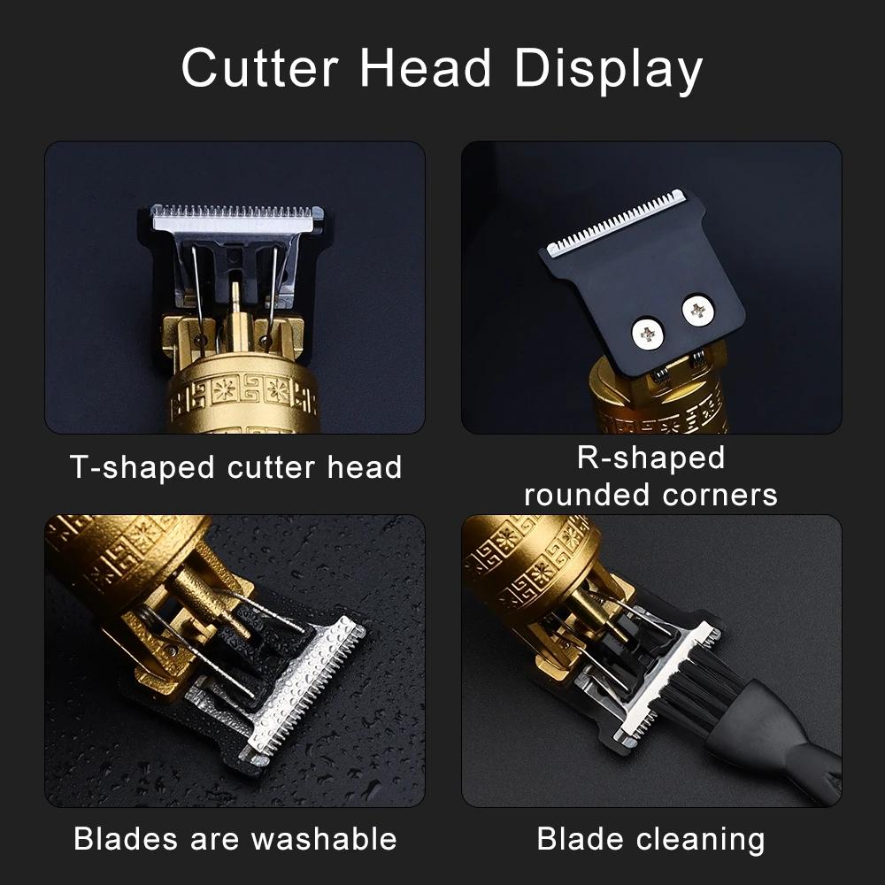 T9 Cordless Electric Shaver & Hair Trimmer for Men