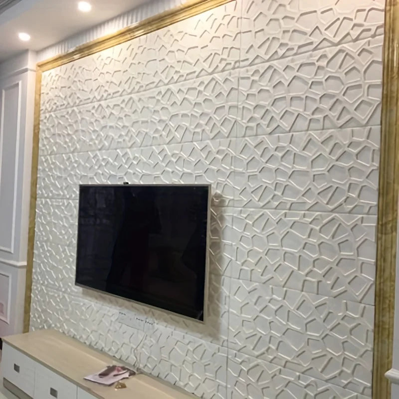 3D Soft Wall Panels – Peel & Stick Waterproof Wallpaper (35×35cm)