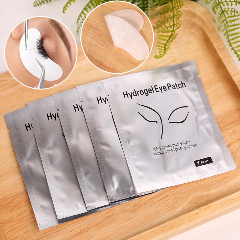 Hydrogel Gel Patches for Eyelash Extension - 50/100/200 Pairs