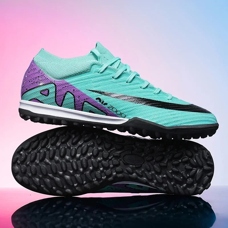 Men's FG/TF Non-Slip Soccer Shoes – Mid-Top
