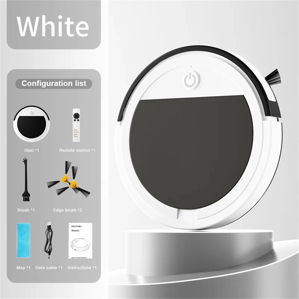 Multifunctional Robot Vacuum and Mop with Remote Control – Low Noise