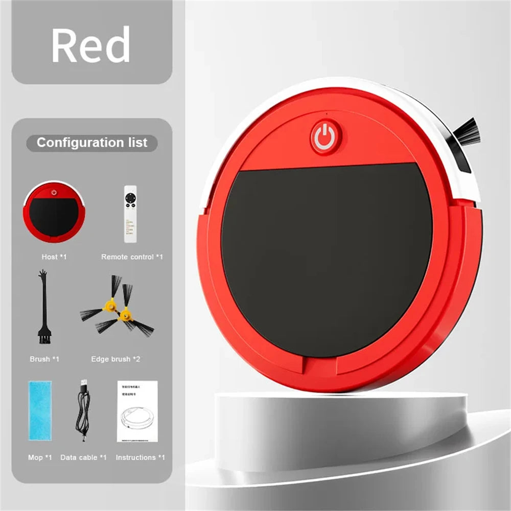 Multifunctional Robot Vacuum and Mop with Remote Control – Low Noise