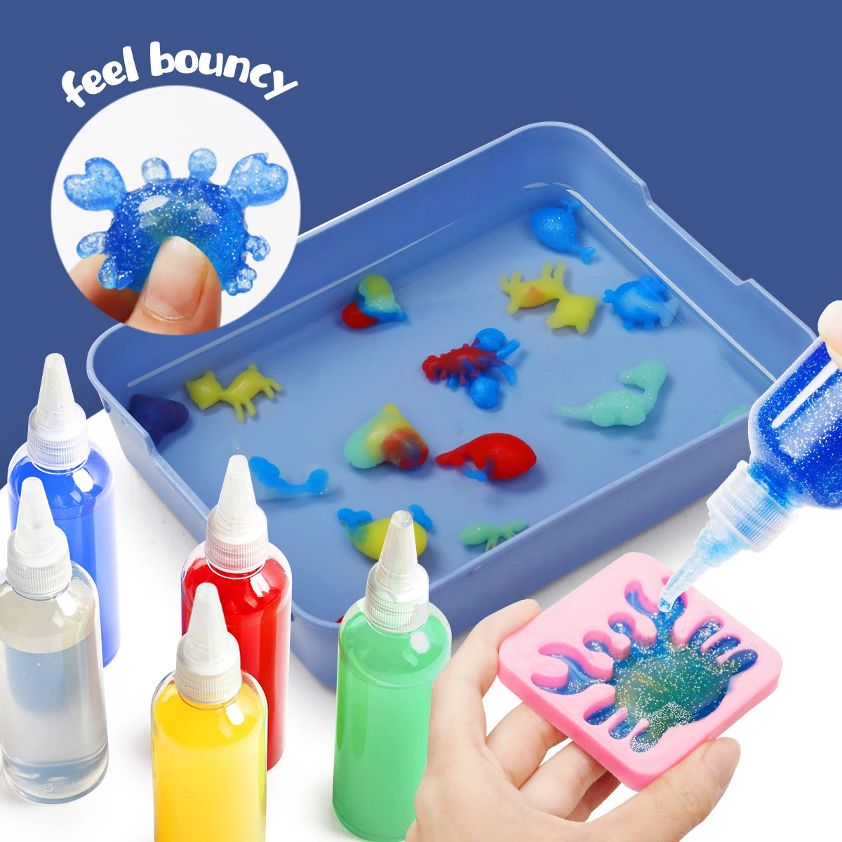 Magic Water Elf Kit – Children's Toy with Gel for Fun Creations