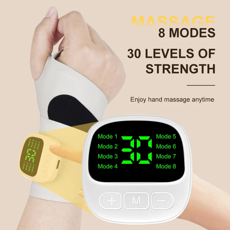 Cordless Electric Wrist Massager – Vibration Relief for Carpal Tunnel & Fatigue