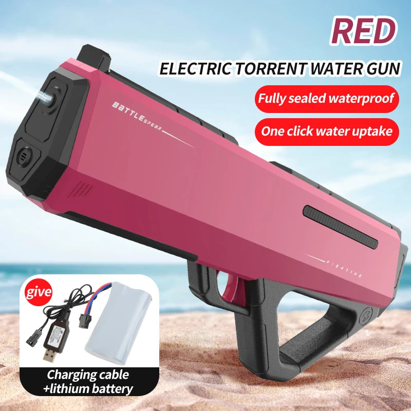 Kids High Pressure Electric Water Gun – Summer Toy