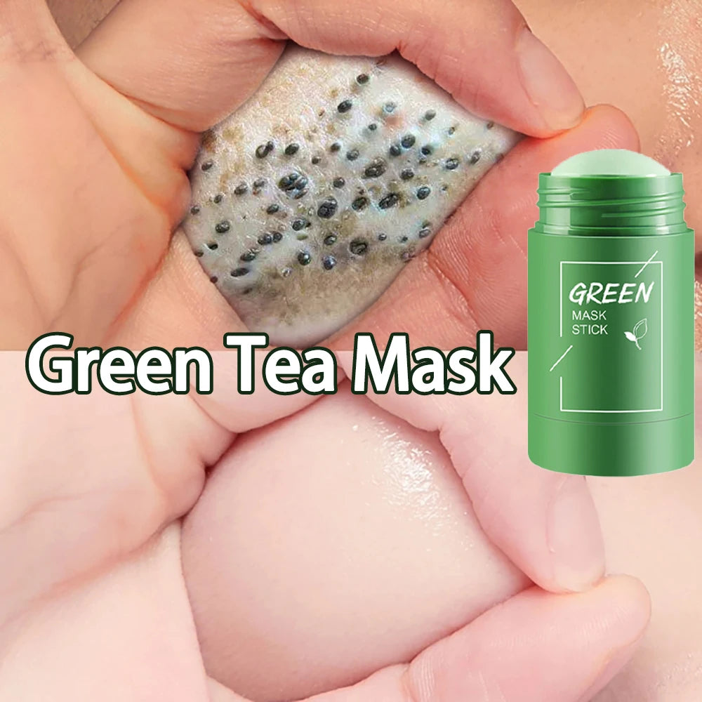 Green Tea Stick Mask – Removes Blackheads and Treats Acne