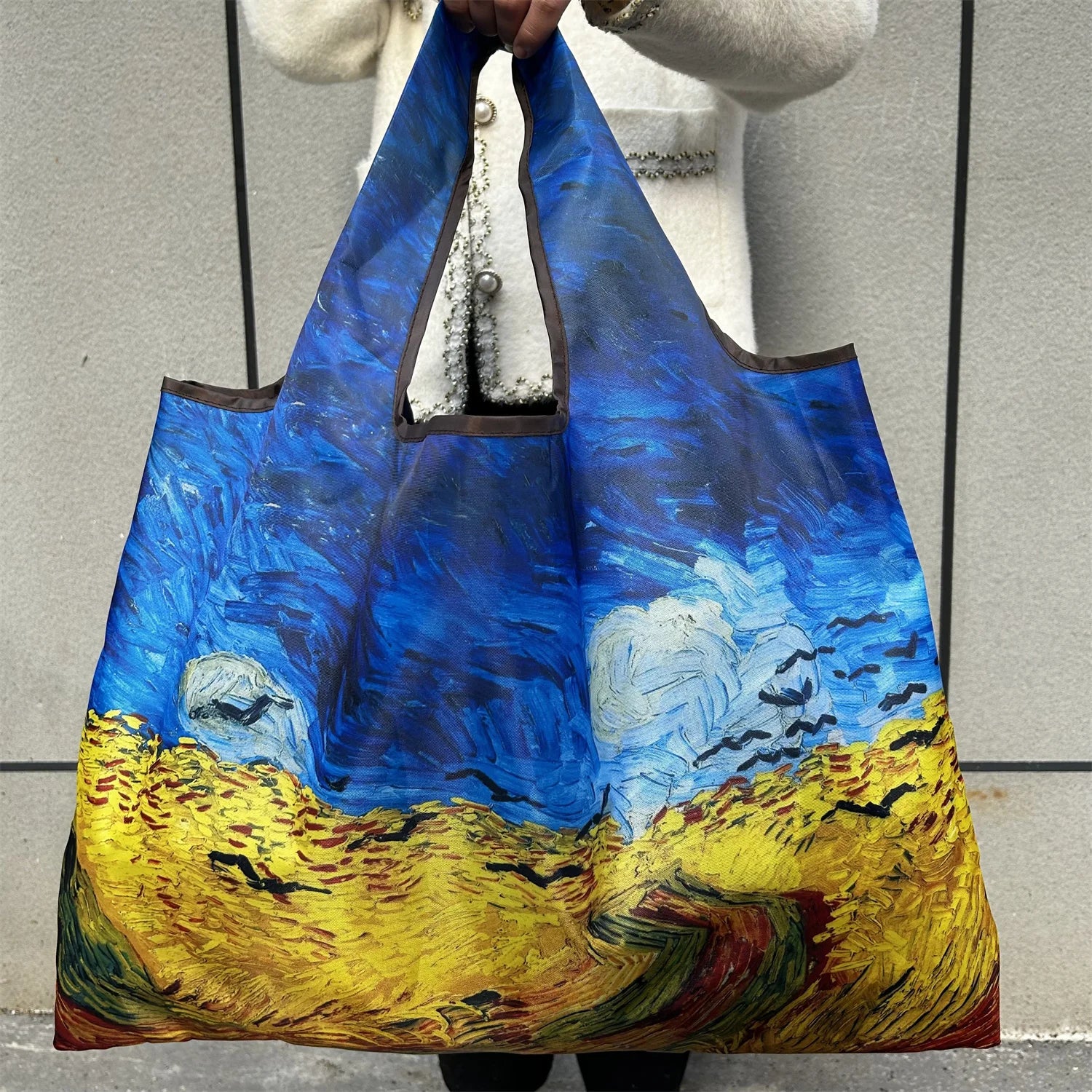 UltraLight Foldable Nylon Tote – Eco Travel & Shopping Bag