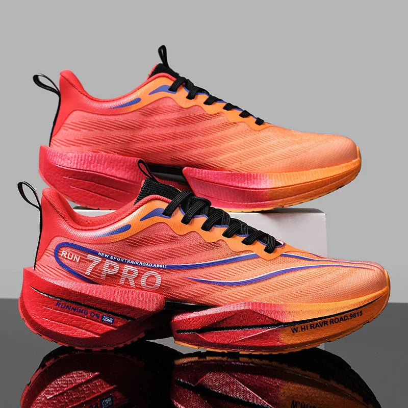 Men’s Carbon Plate Lightweight Running Sneakers