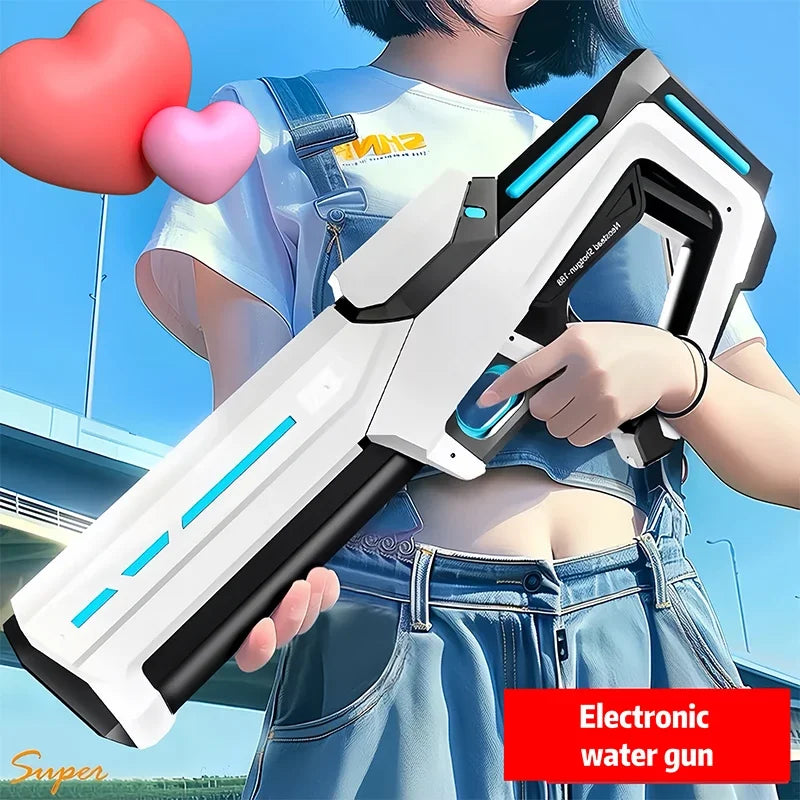High Pressure Electric Water Gun – Kids Pool and Summer Toy