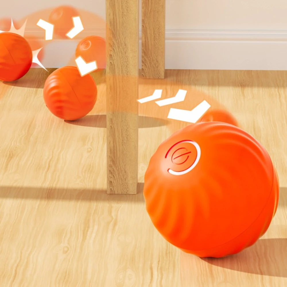 Automatic Interactive Dog Ball – USB Rechargeable