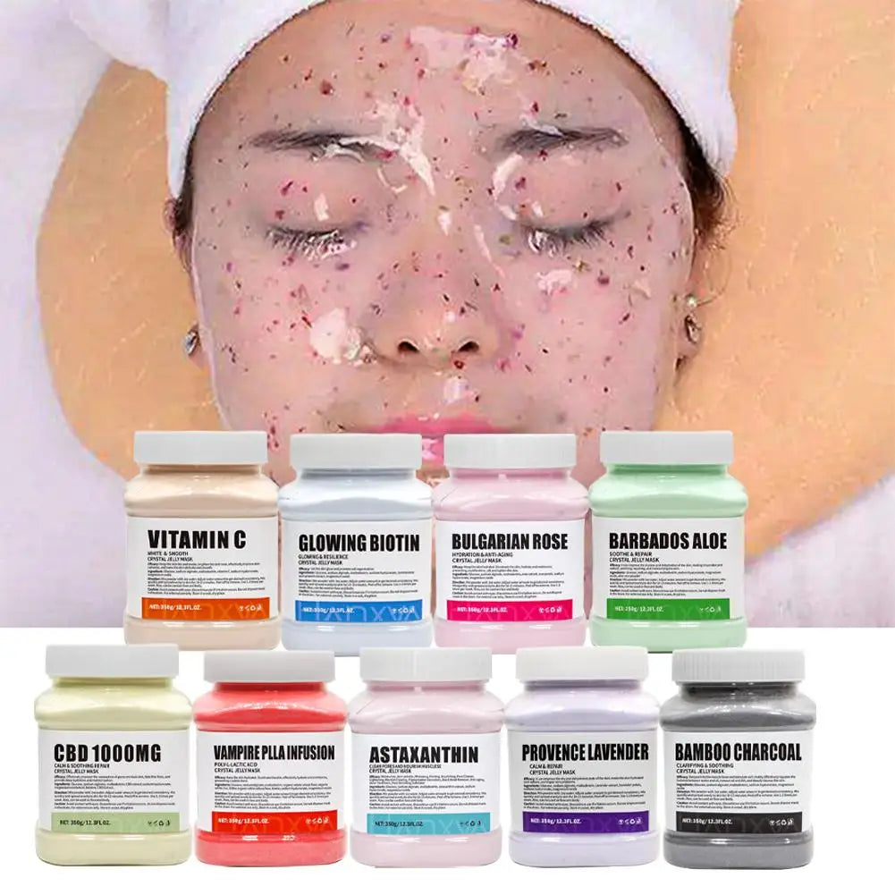 Professional Pink Gelatin Facial Mask
