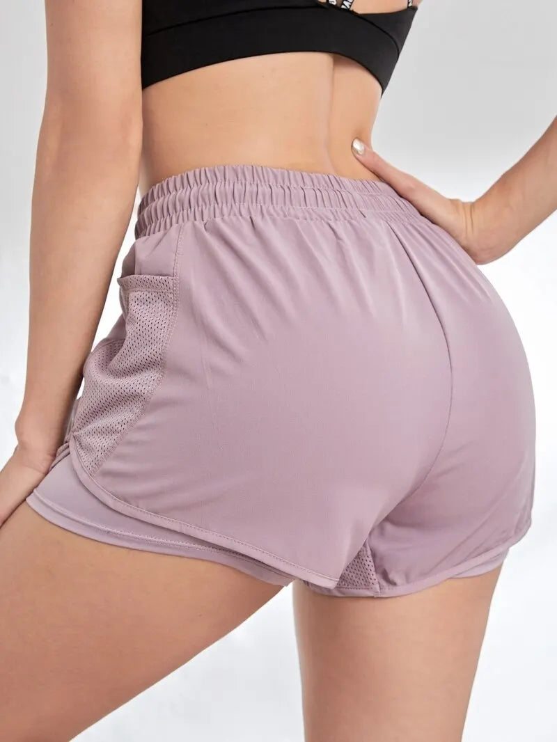SculptFit Women's 2-in-1 Sports Shorts