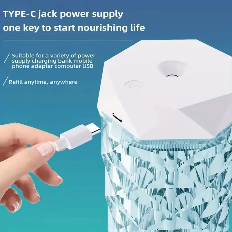 Portable Ultrasonic Diffuser 1L with Air Humidifier