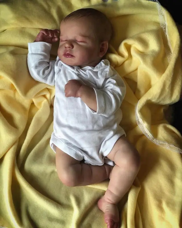 50cm Realistic Silicone Reborn Doll MRB LouLou - Christmas Gift