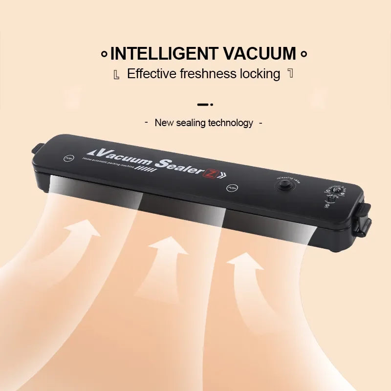 TINTON LIFE 220V/110V Vacuum Sealer with 10 Bags – Domestic Use for Food