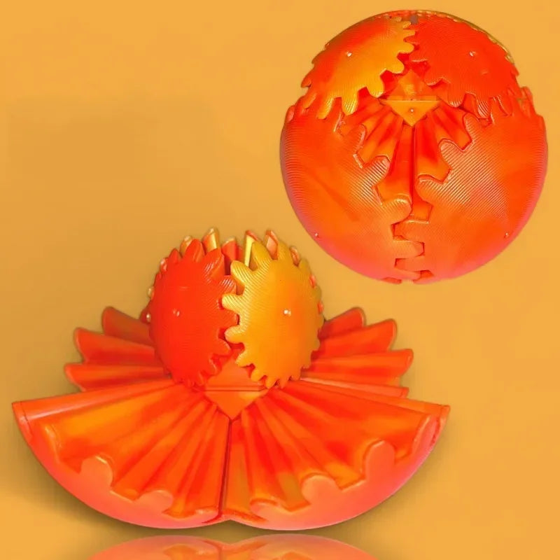 Gear Ball Fidget Spinner – 3D Puzzle Toy for Stress Relief