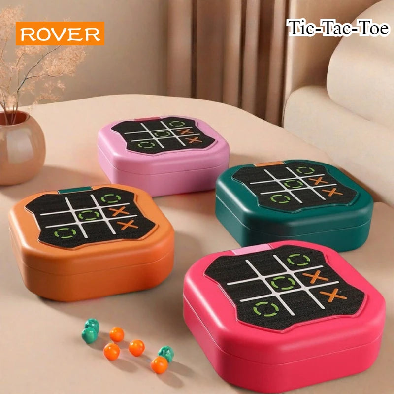Electronic Tic-Tac-Toe Board Game – Multifunctional, Portable for Kids and Adults
