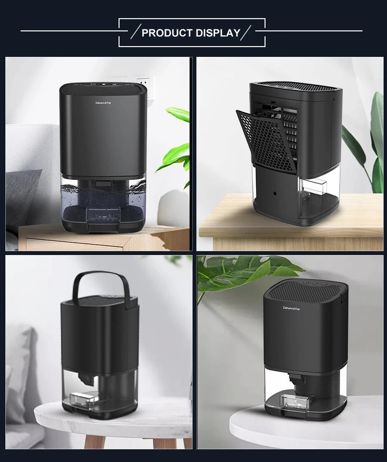 Smart Mini Air Purifier and Dehumidifier