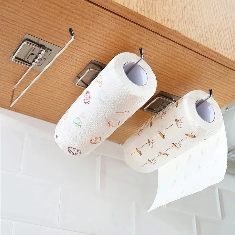 Hanging Paper Holder Rack – Bathroom & Kitchen Use