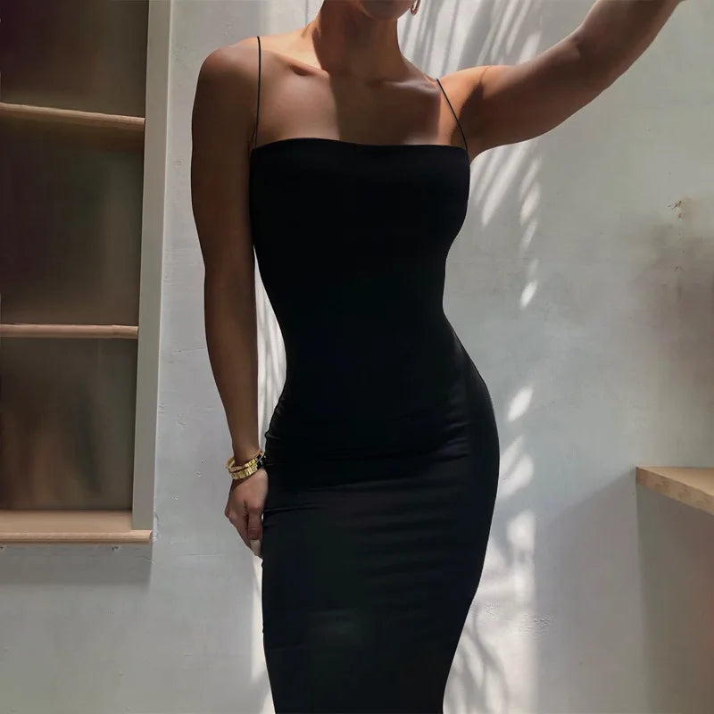 Midnight Glow Bodycon Dress