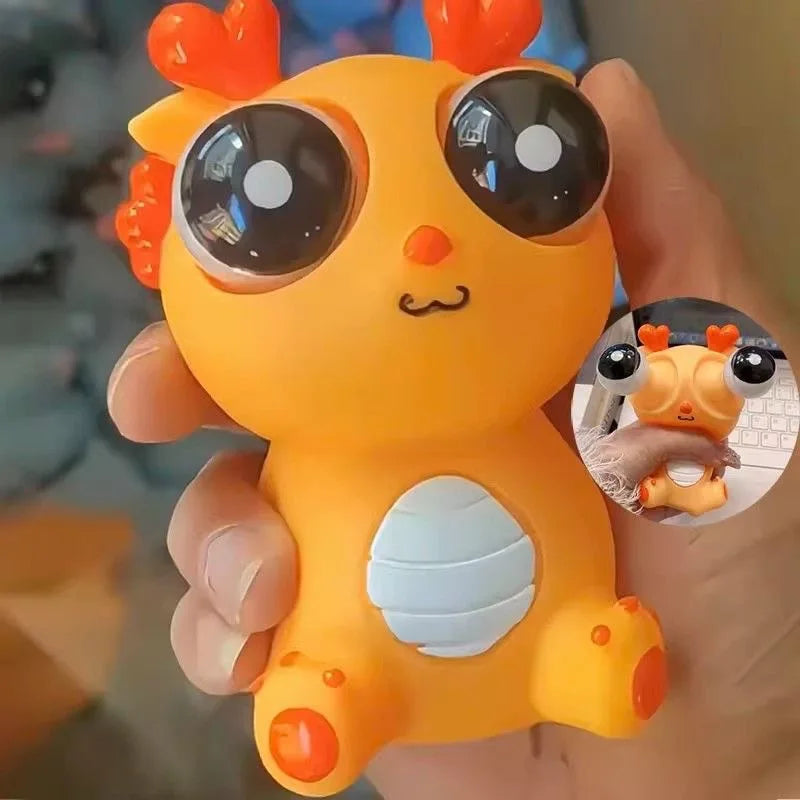 Dino Dragon Sensory Toy – Stress Relief with Exploding Eyes