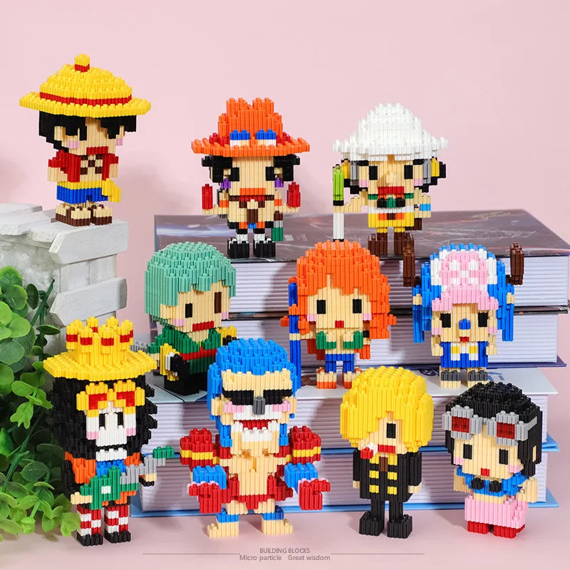 One Piece Diamond Mini Blocks – Build Your Favorite Crew!