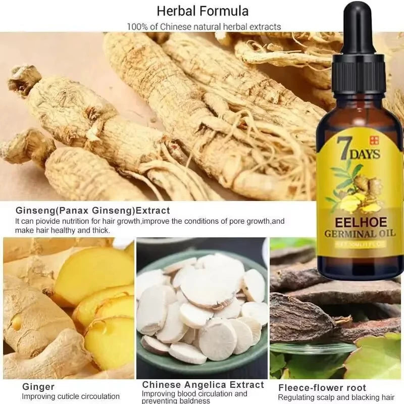Ginger Hair Growth Serum – 7 Days