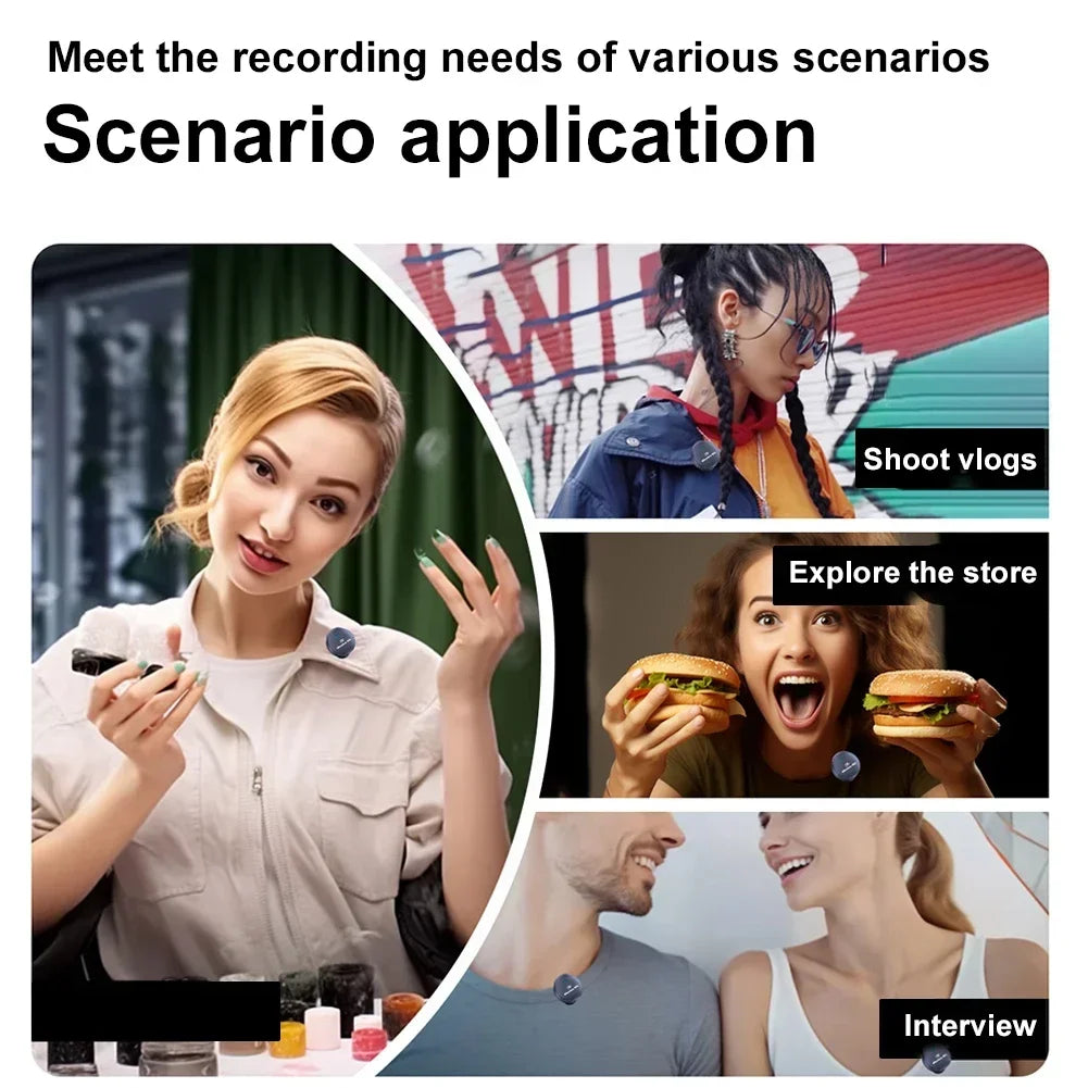 Wireless Magnetic Lapel Mic