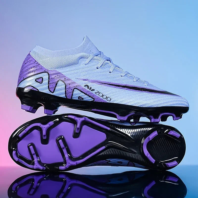 Men's FG/TF Non-Slip Soccer Shoes – Mid-Top