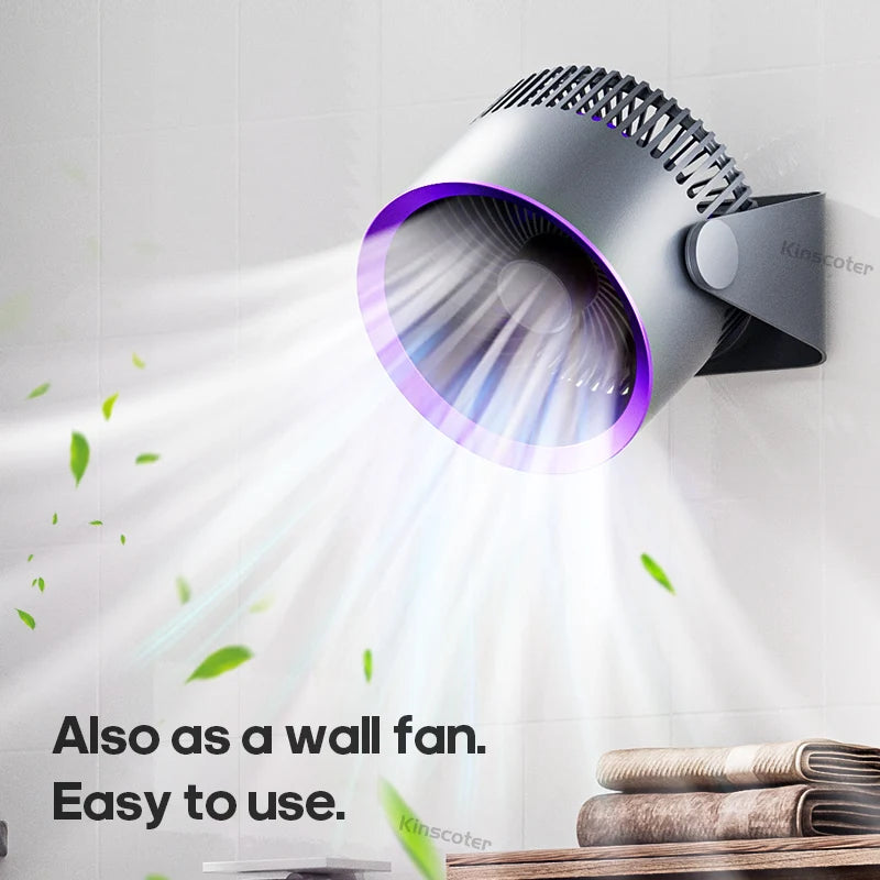 KINSCOTER 3-in-1 Portable Fan with Air Circulator