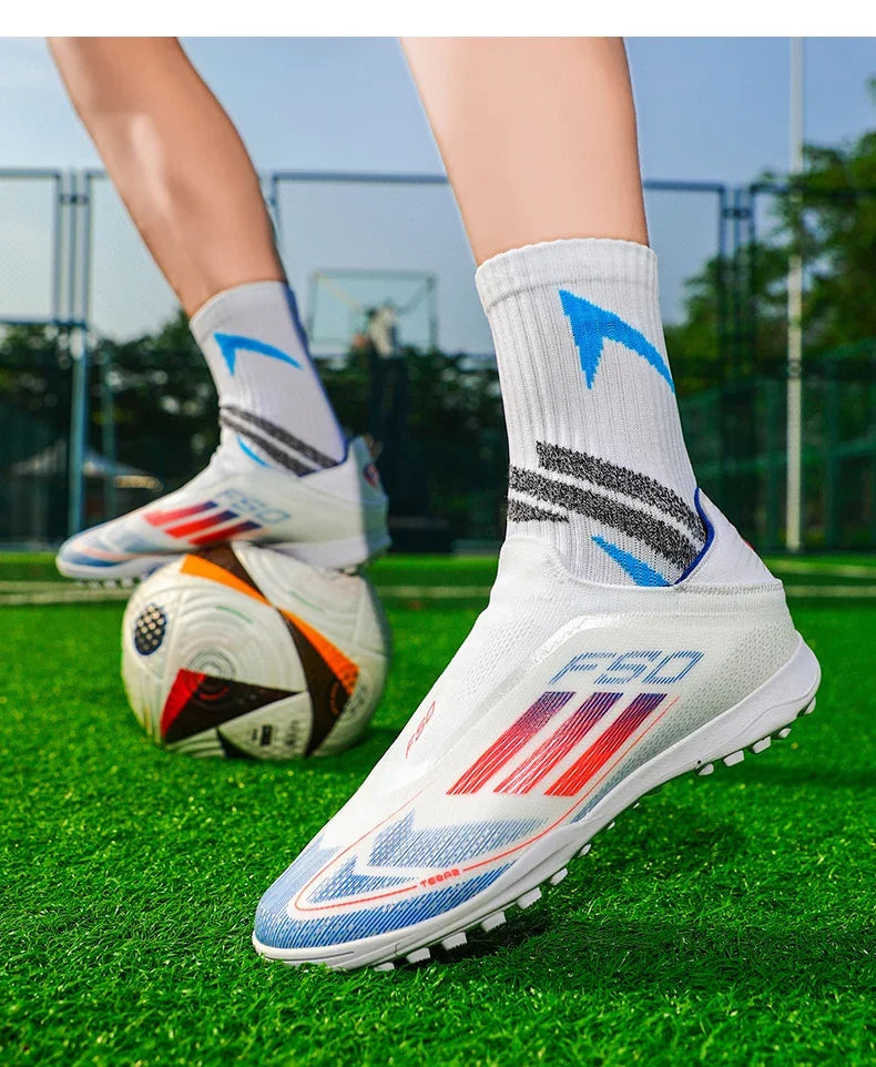 ProGrip™ Men's TF/FG Soccer Cleats – Ultralight & Versatile
