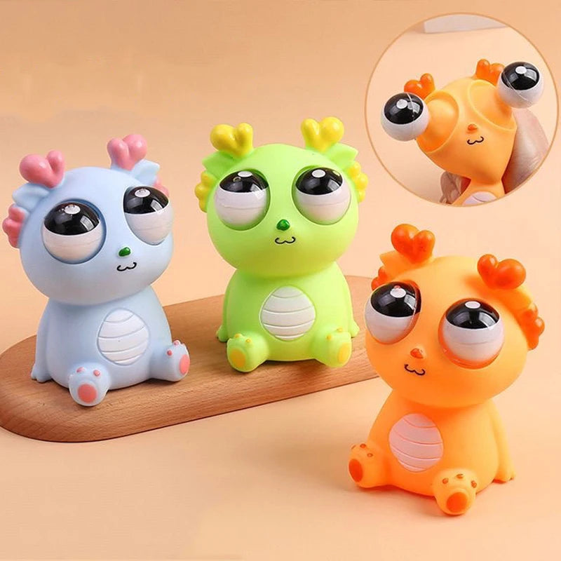 Dino Dragon Sensory Toy – Stress Relief with Exploding Eyes
