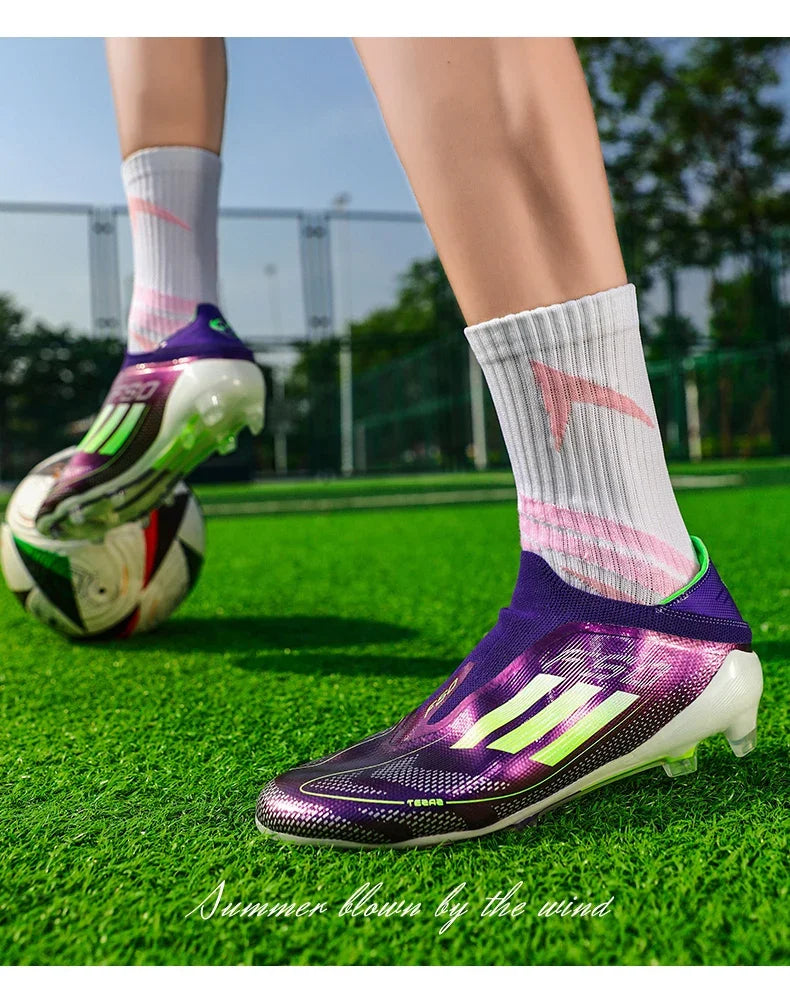 ProGrip™ Men's TF/FG Soccer Cleats – Ultralight & Versatile