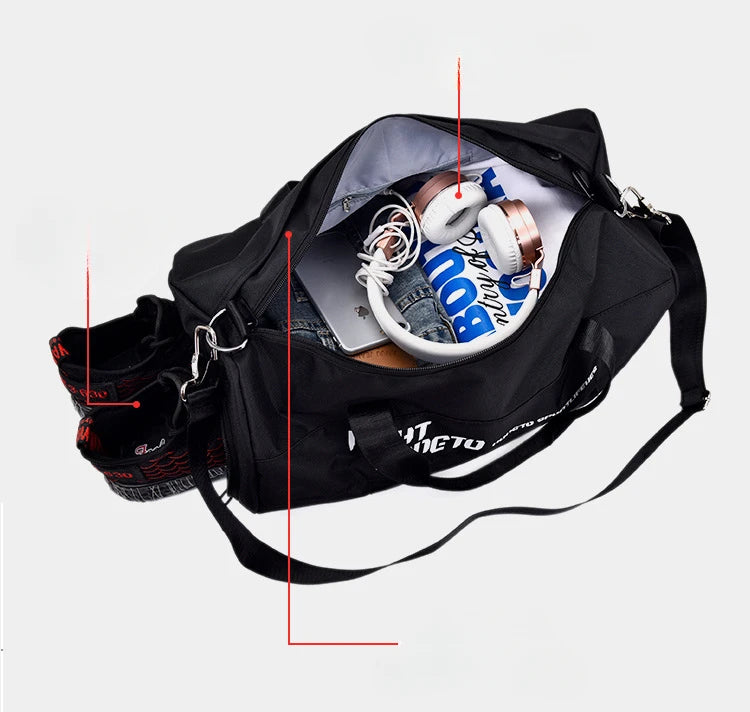 Waterproof Sports Backpack with Dry and Wet Compartment