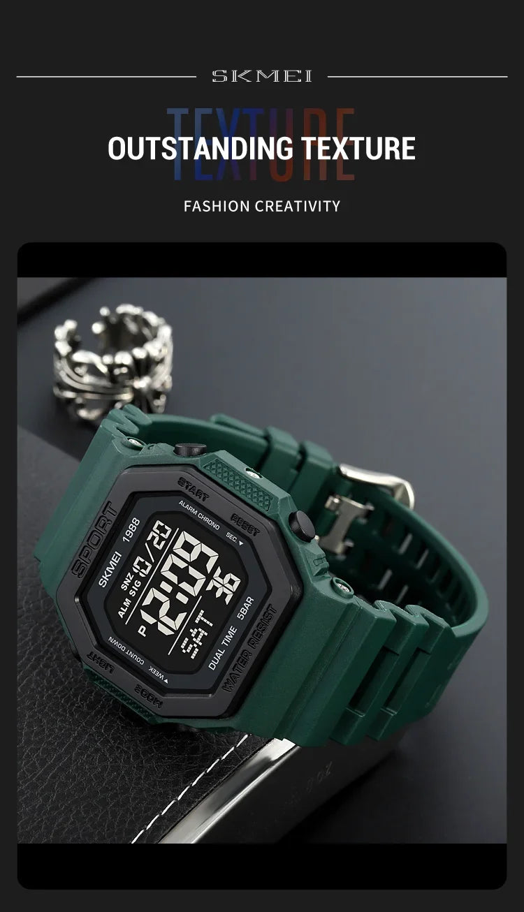 SKMEI 1988 Men's Digital Watch Waterproof