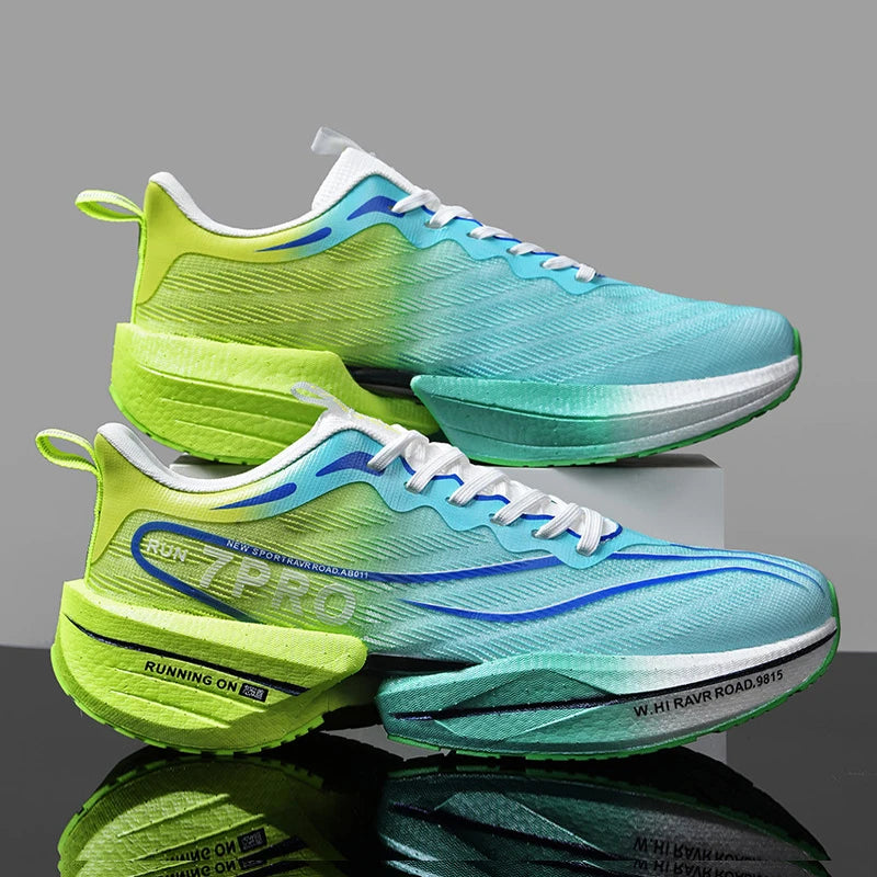 Men’s Carbon Plate Lightweight Running Sneakers
