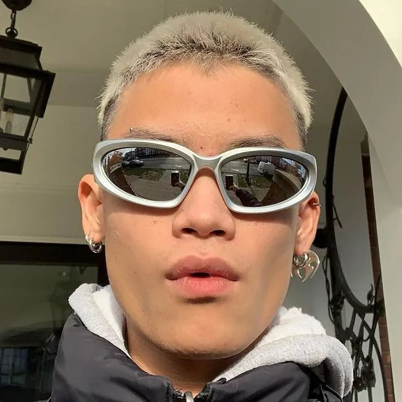 Vintage Punk Wrap Sunglasses