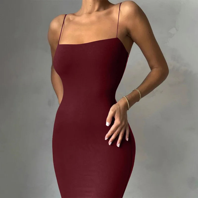 Midnight Glow Bodycon Dress