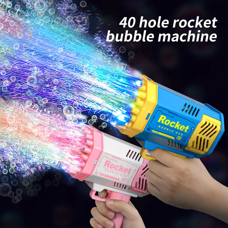 69 Holes Bubble Machine – Fun Toy for Kids and Adults