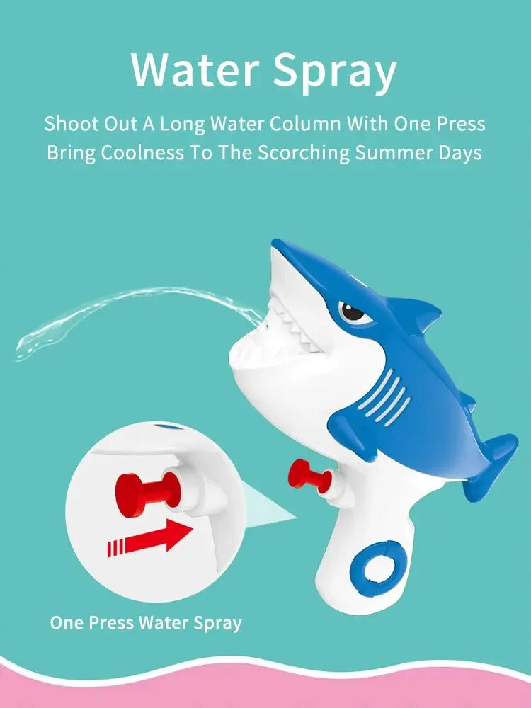 Kids Water Gun – Balloon Fish and Shark Summer Toy