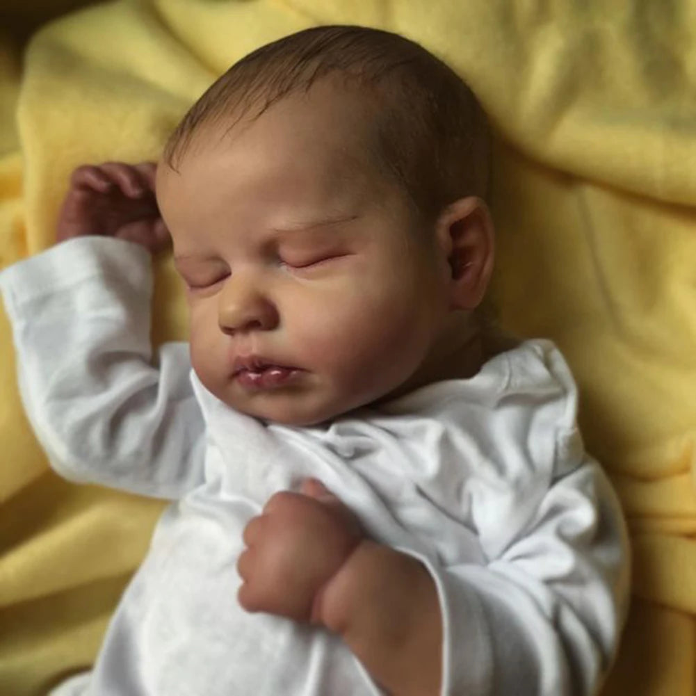 50cm Realistic Silicone Reborn Doll MRB LouLou - Christmas Gift