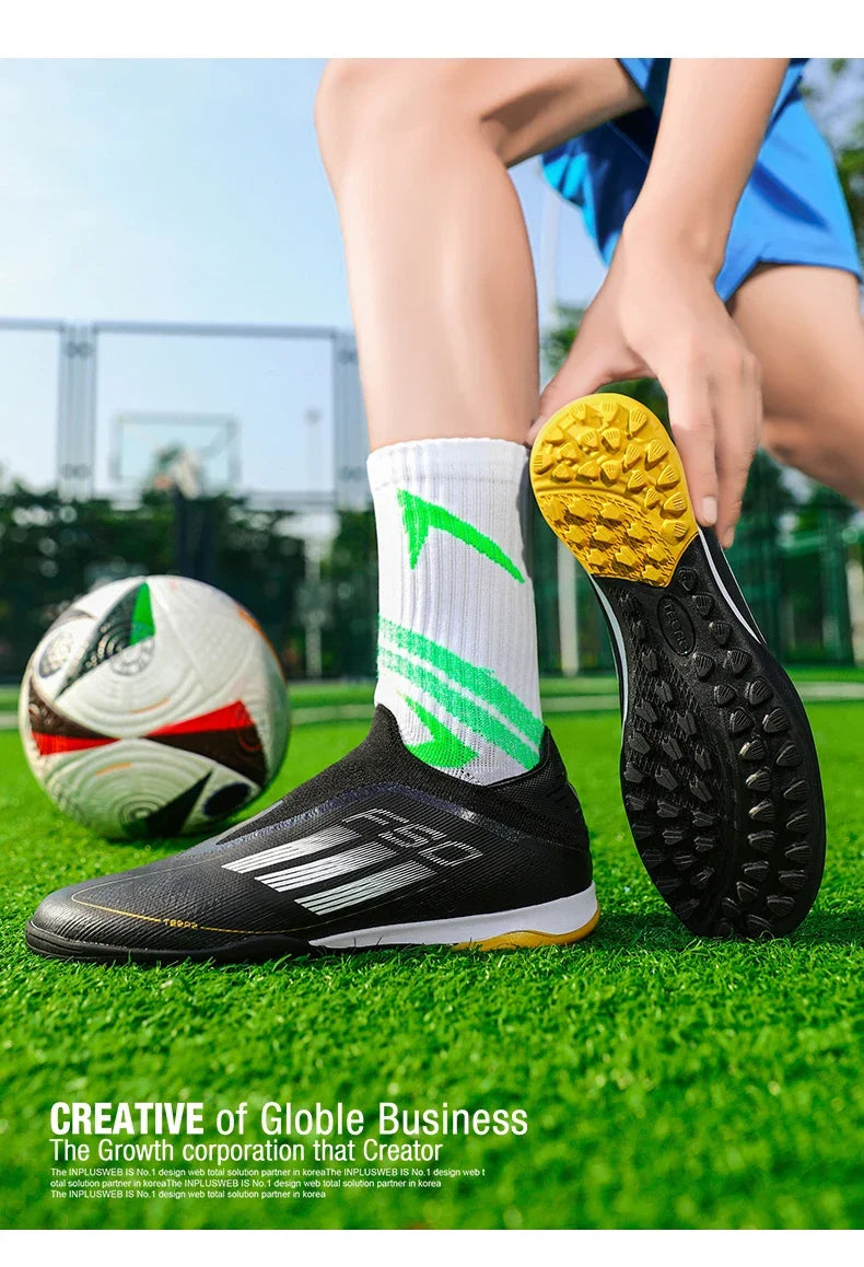 ProGrip™ Men's TF/FG Soccer Cleats – Ultralight & Versatile