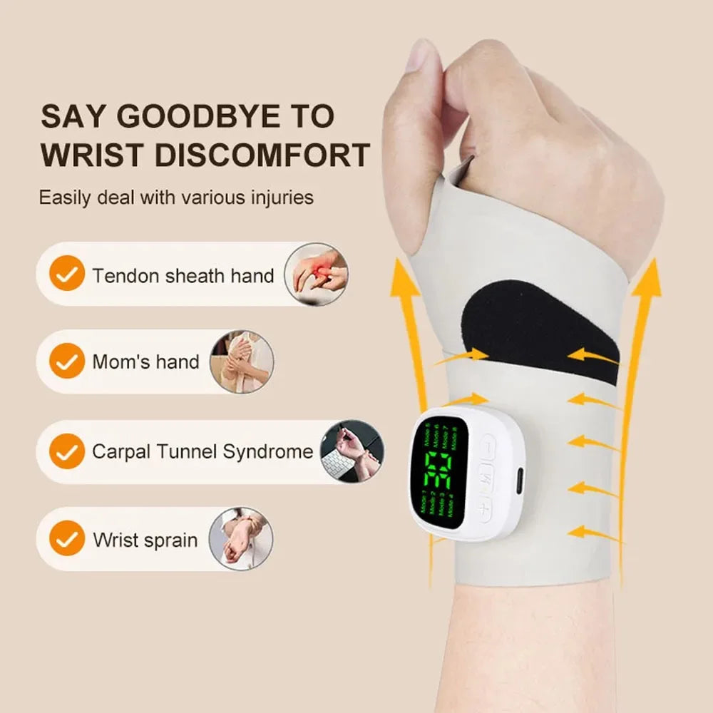 Electric Pulse Massager – 8 Modes, 32 Levels, Fatigue Relief