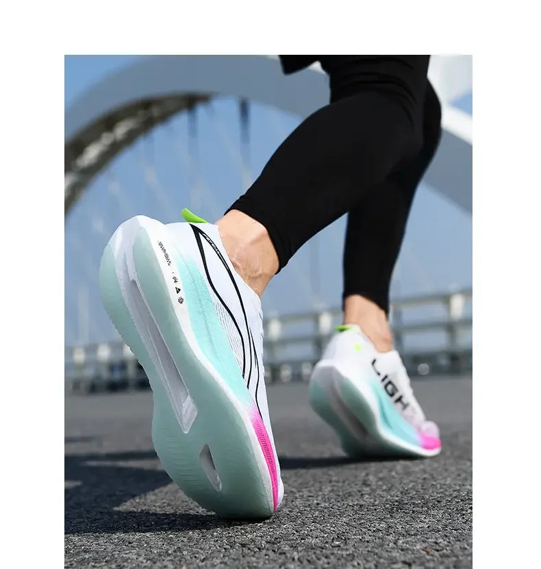 Men's Breathable Running Shoes with Carbon Plate - Red Rabbit Limited