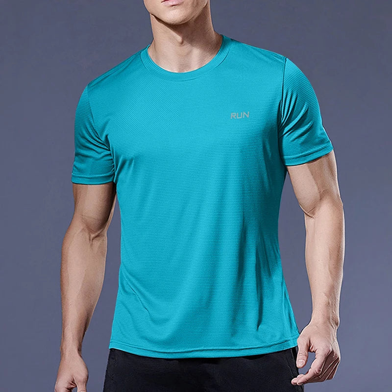 Men's Dry Fit Sports T-Shirt for Running and Gym