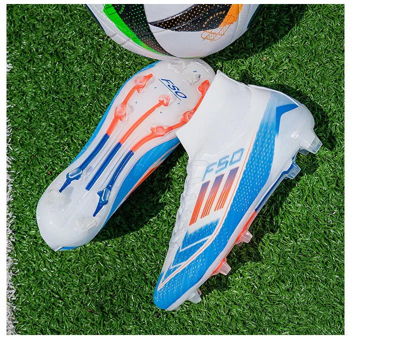 Comfortable and Breathable Men's Soccer Cleats for Indoor/Outdoor Soccer