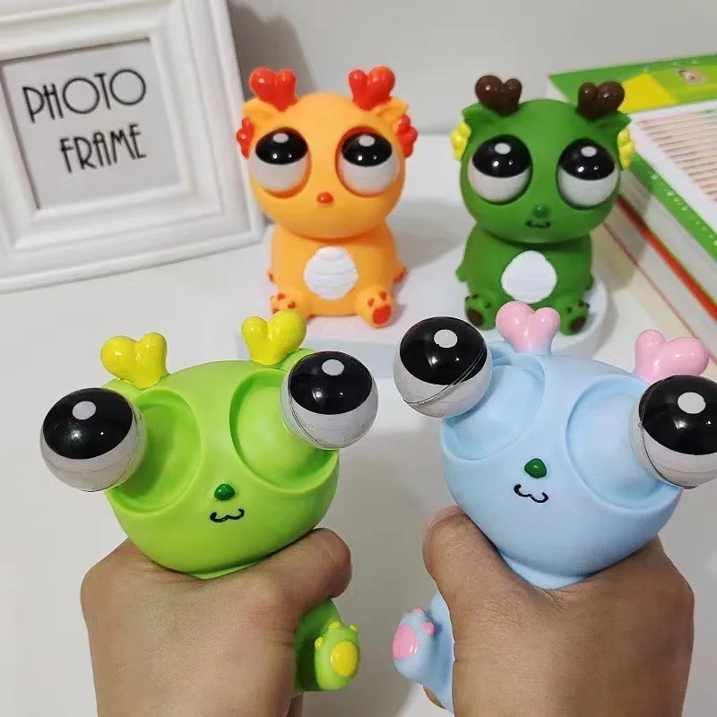 Dino Dragon Sensory Toy – Stress Relief with Exploding Eyes