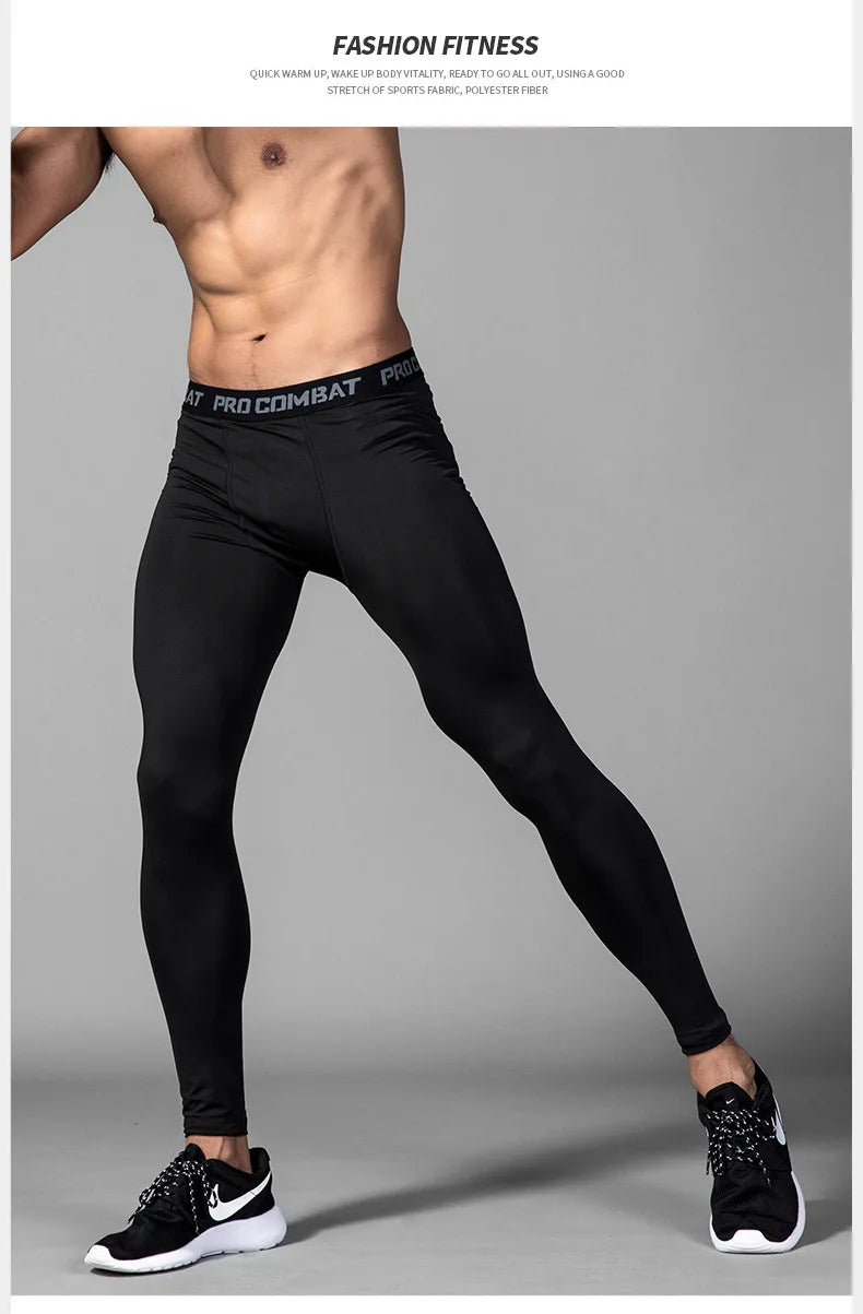 Men's Thermal Compression Sports Pants – 1 or 2 Pieces