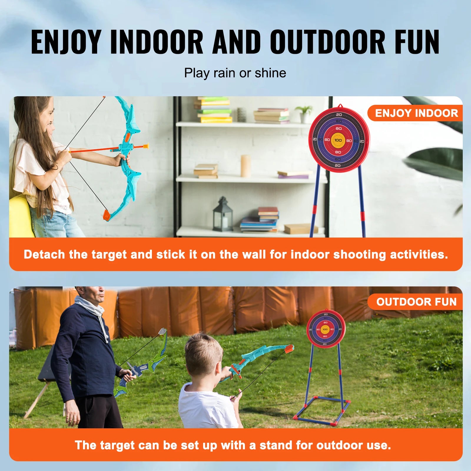 Children's Bow and Arrow for Practice – Shooting and Hunting Kit
