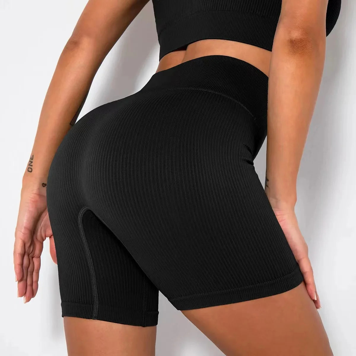 SculptFit™ Seamless High-Waist Sports Shorts